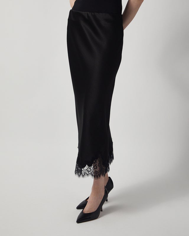 Wakakuu Icons Kjol Lior Lace Svart S