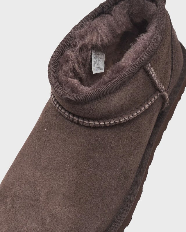 UGG Ankle Boots W Classic Ultra Mini Brown US 10 (EUR 41)
