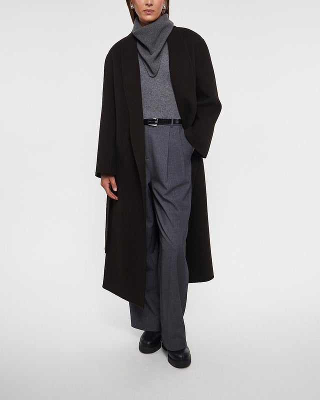 Wakakuu Icons Coat New Kensington  Brown L