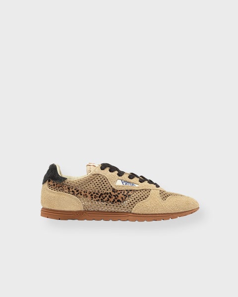 Sneakers Windspin Low Leopard Knit Sand 1