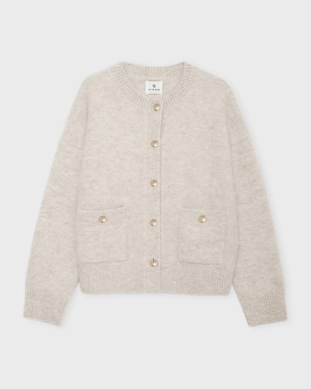 Anine Bing Cardigan Bobbie Beige S