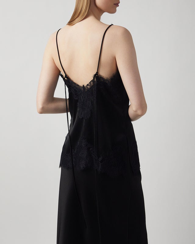 Wakakuu Icons Topp Linz Lace Svart M