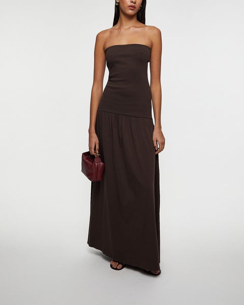 Dress Corfu Brown 2
