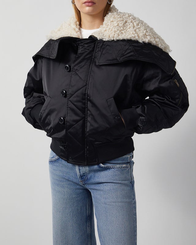 Isabel Marant Étoile Jacka Elisa Svart FR 42 (EUR 40)