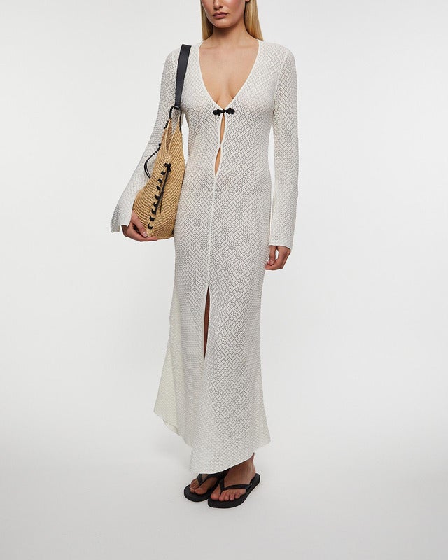 The Garment Klänning Tanzania Creme UK 12 (EUR 40)