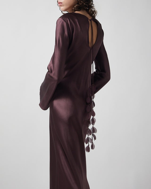 By Malene Birger Dress Parisa Aubergine 42