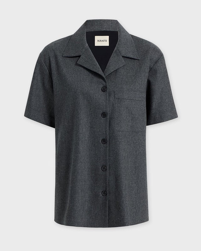 KHAITE Top Riordan Grey M