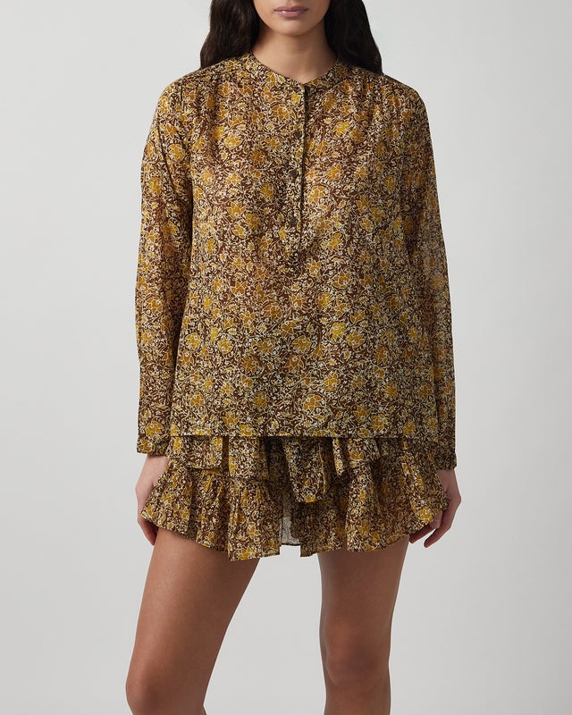 Isabel Marant Étoile Blouse Maria Khaki FR 42 (EUR 40)