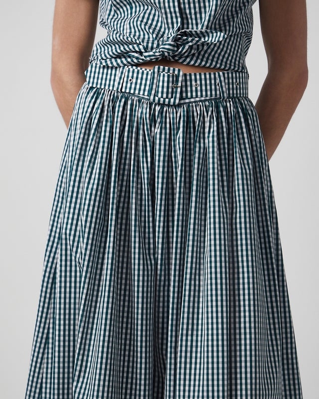 Andiata Skirt Fiia Vit/grön 34