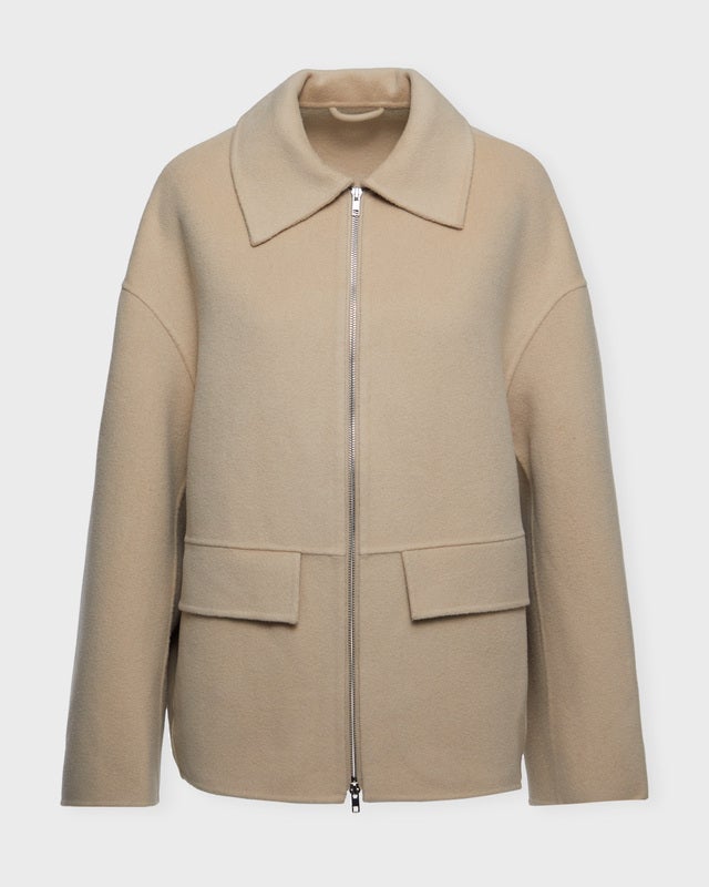 Wakakuu Icons Jacka Logo Wool  Beige XS