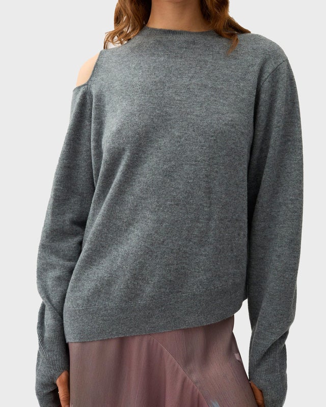 Rodebjer Sweater Knitted Acer Grey melange M