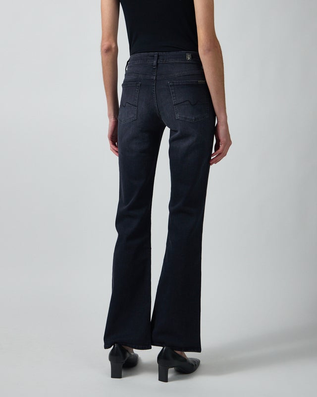 7 For All Mankind Jeans The Leggy Bootcut Carbon Storm Black 27