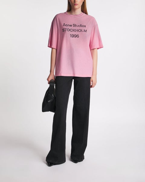 T-Shirt Logo Relaxed Fit Pink 2