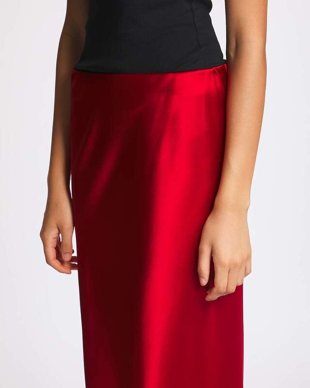 By Malene Birger Skirt Boshan Dark red 38