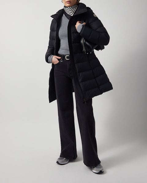 Jacka Gie Long Coat Svart 2