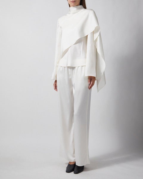 Top Silk Foulard Cream 2