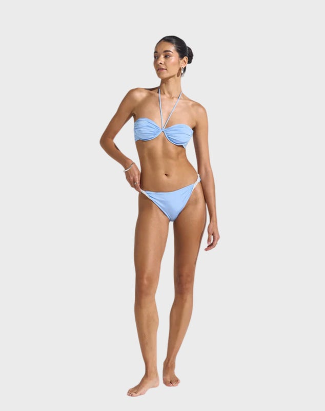 Seaquelle  Bikini Bottom Twisted Light blue XL