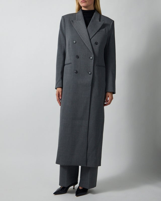 Almada Blazer Margot Long Tailored Grey M