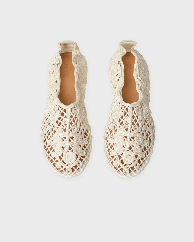 ODISSI Ballet Flats Iris White EUR 40