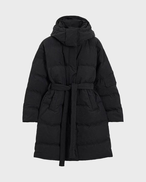 Coat Steilia Brushed Down Black 1