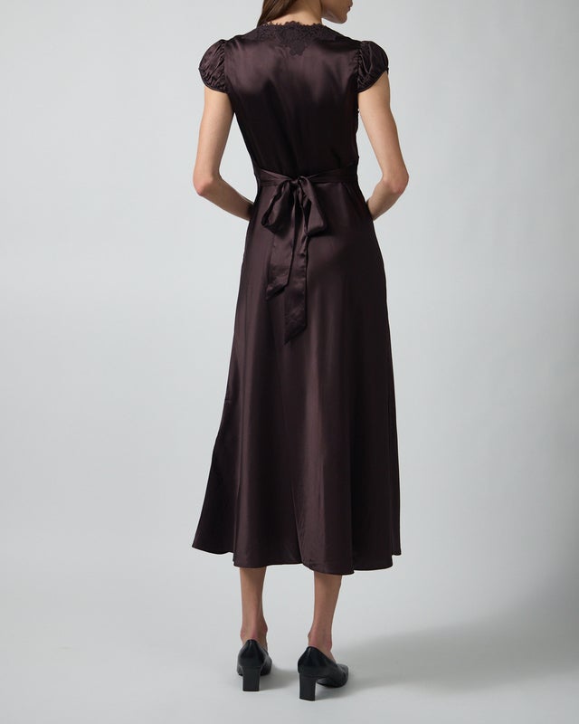 DÔEN Dress Coraline Brown XS