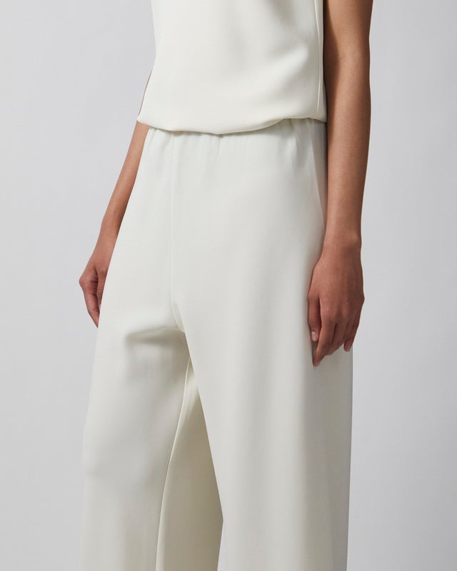 Almada Byxor Bea Crepe Pants Creme L