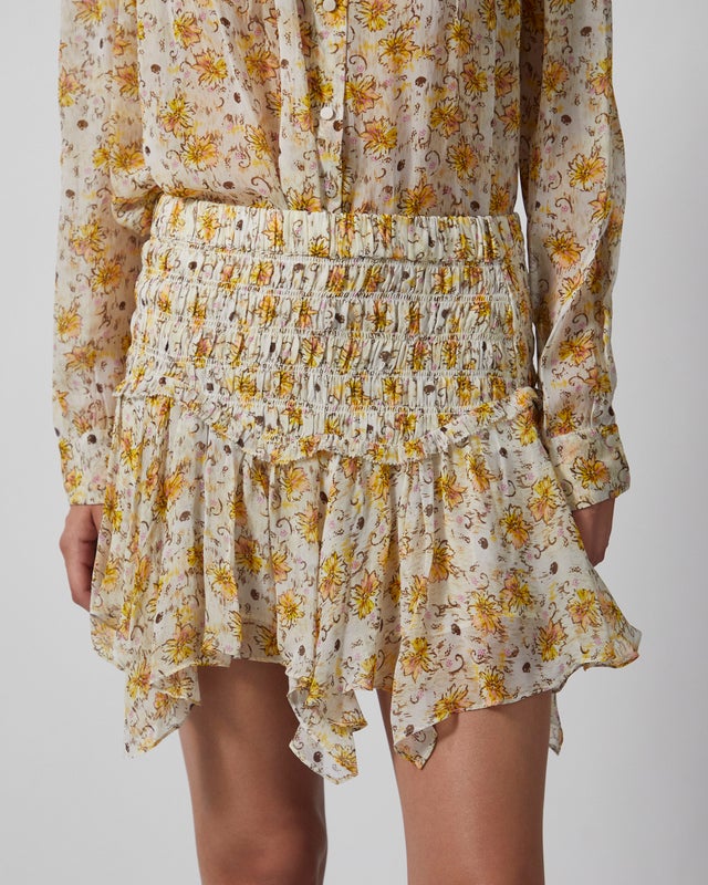 Isabel Marant Étoile Skirt Fiala Light Yellow FR 38 (EUR 36)