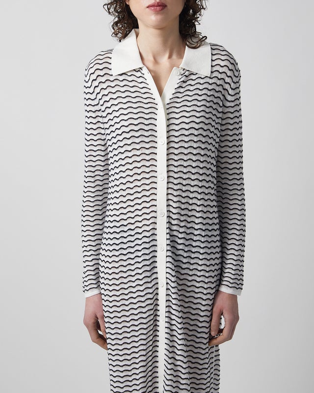 Dagmar Dress Lace Shirt Vit/svart M