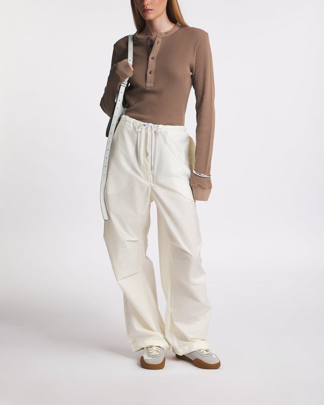 Acne Studios Trousers Relaxed Fit Drawstring White 32