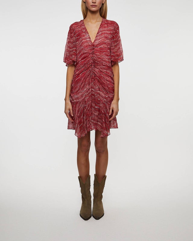 Isabel Marant Étoile Dress Vivienne Red FR 38 (EUR 36)