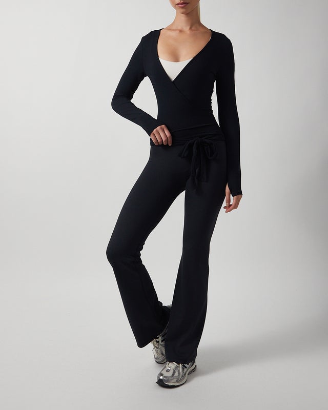 Sisterly tribe Leggings Softsculpt Flared Leggings Regular Black M