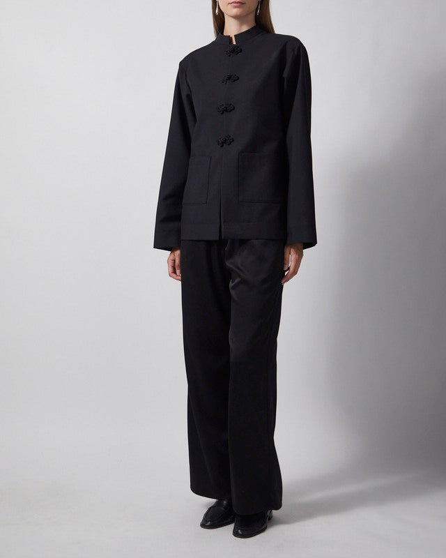 RÓHE Jacket Pankou Closure Black 34