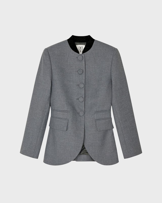 By Malene Birger Blazer CLAYE Grey Melange 40