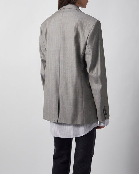 Blazer Layered Suit Grey 2
