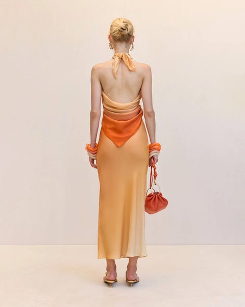 Kjol Chantel Orange 2