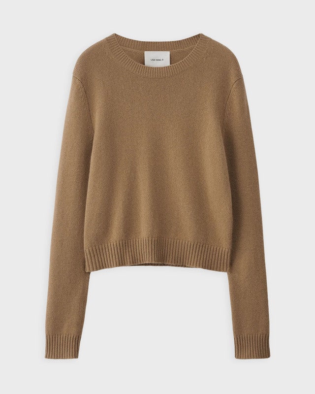 LISA YANG Sweater Mable Cashmere Toffee 1 (S-M)