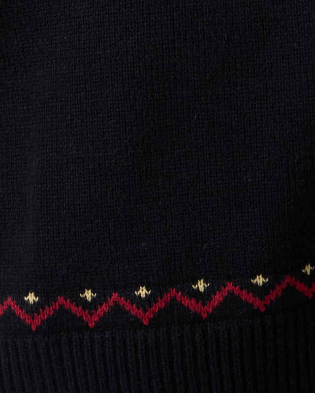 Found Sweater Crest Black L