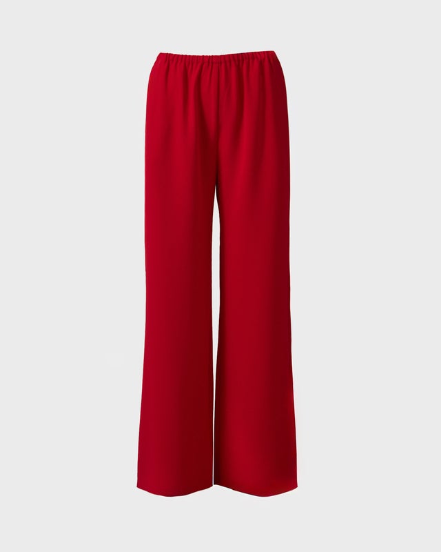 Wakakuu Icons Trousers Adeleine Crepe Red M