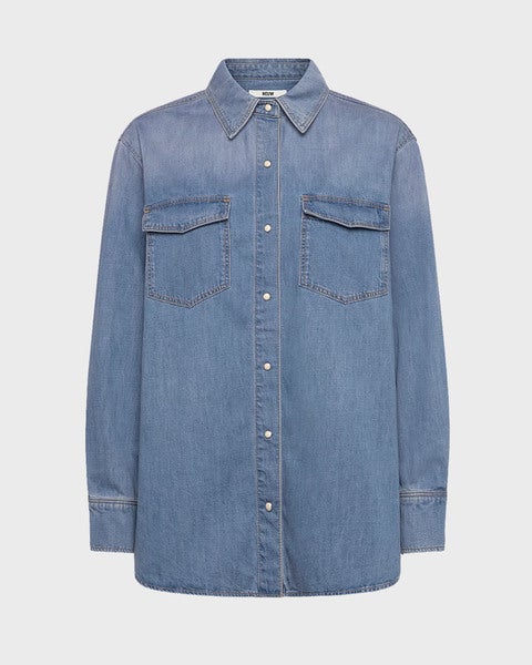 Shirt Bowery Denim Vision Vintage Blue 1
