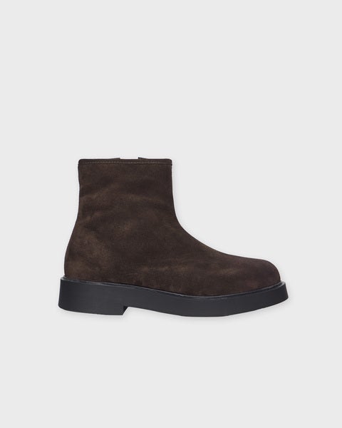 Boots Cambridge Suede Lamb Fur Brown 1