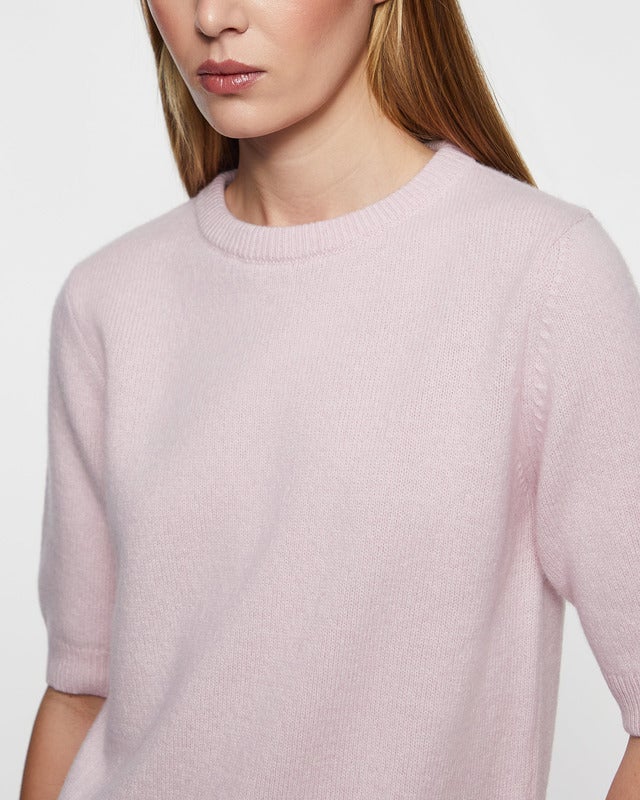 Wakakuu Icons Top London Wool Cashmere Pink XS