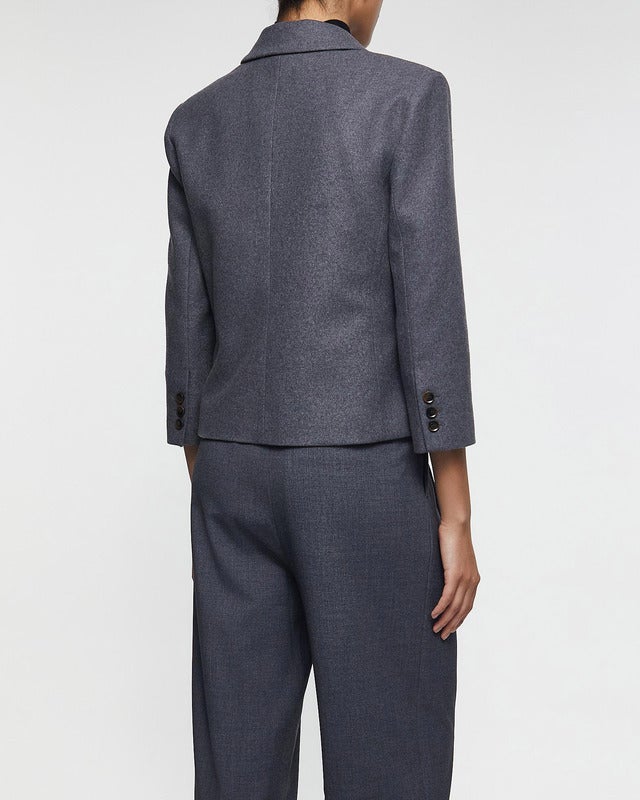 The Garment Jacket Mitch Fitted Grey melange UK 10 (EUR 38)