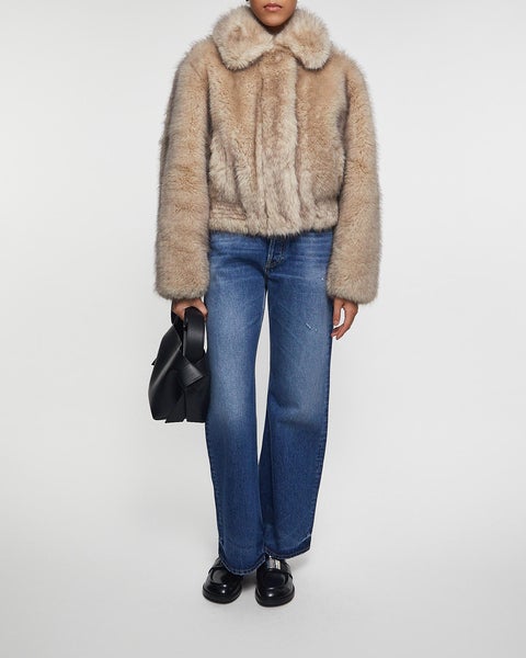 Jacket Lena Faux Fur Natural 2