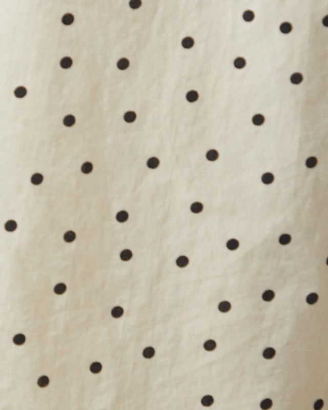 By Malene Birger Shirt Derris Voile Creme/svart 34