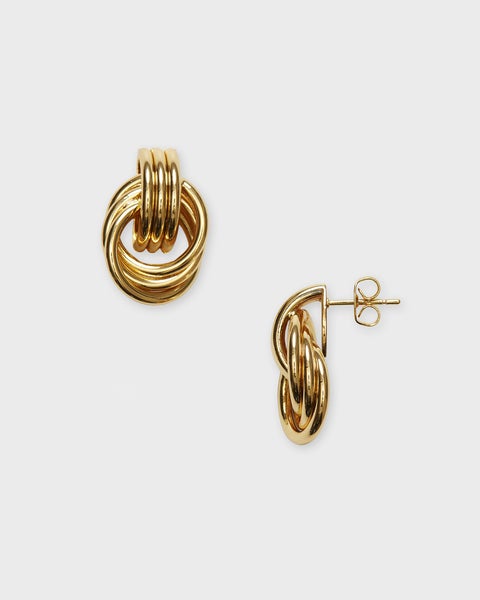 Earring Triplet  Gold ONESIZE 1