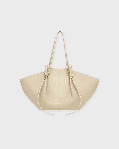 Väska Large Mochi Pebble Grain Creme 1