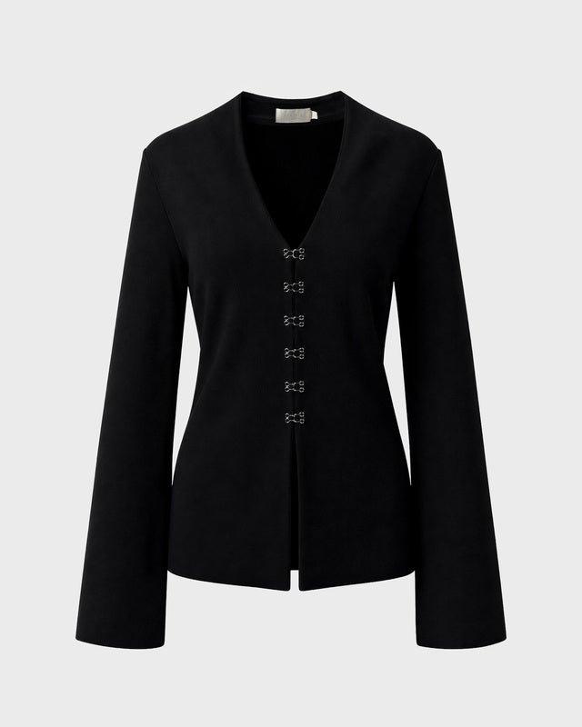 Wakakuu Icons Cardigan Milano Knit Cardigan Black XS
