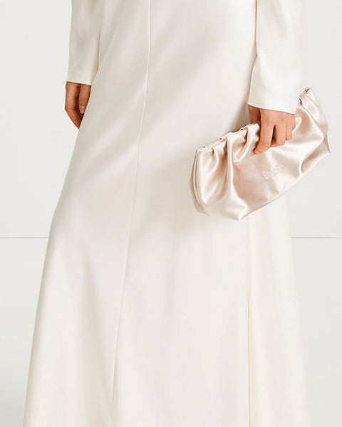 Bag Yaelle Satin Champagne ONESIZE 2