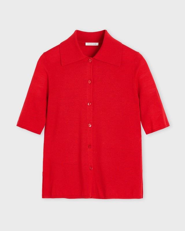 By Malene Birger Blouse Dotta Red XL