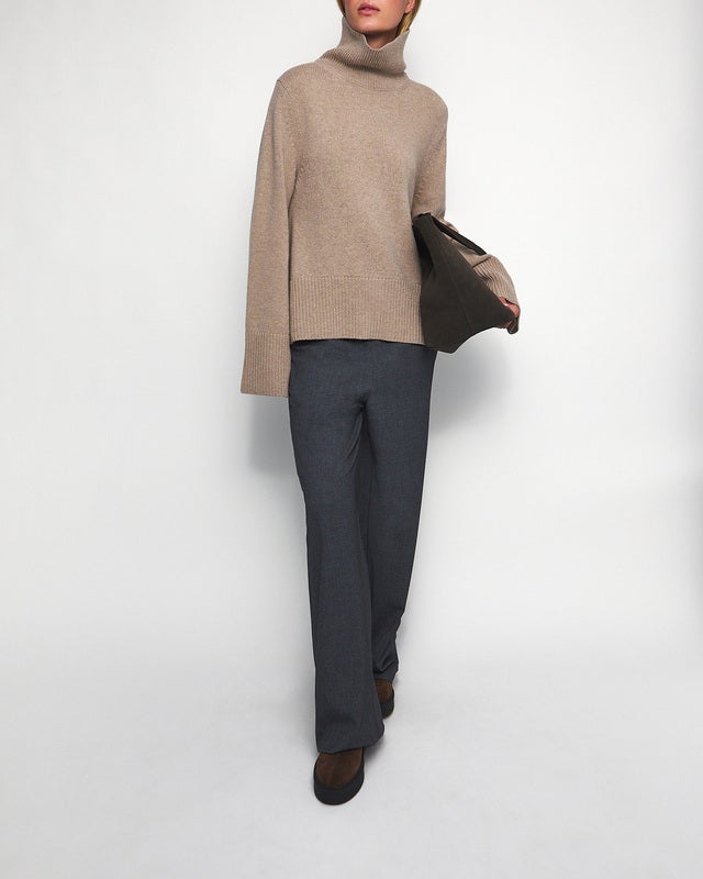 Wakakuu Icons Sweater Uma Wool Cashmere Sand L